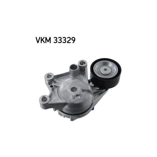 Skf Vkm 33329 Rullo Tenditore, Cinghia Trapezoidale Dentata Oe 1611503780 Compatibile Con Berlingo, C-Elysee, C3, C4, DS3, DS4, DS5, Jumpy, Spacetourer, Combo, Crossland X, Grandland, 2008, 208, 3008, 301, 308, 5008, 508, Expert, Partner, Rifter, Traveller, Proace-image