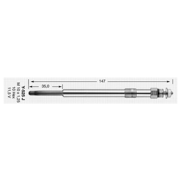 Ngk 4090 - Candeletta Oe 96 59 27 92 80 Per Jumper, Ducato, Mondeo Iii, S-Max (WA6), Transit, Transit Tourneo, X-Type (X400), Boxer-image