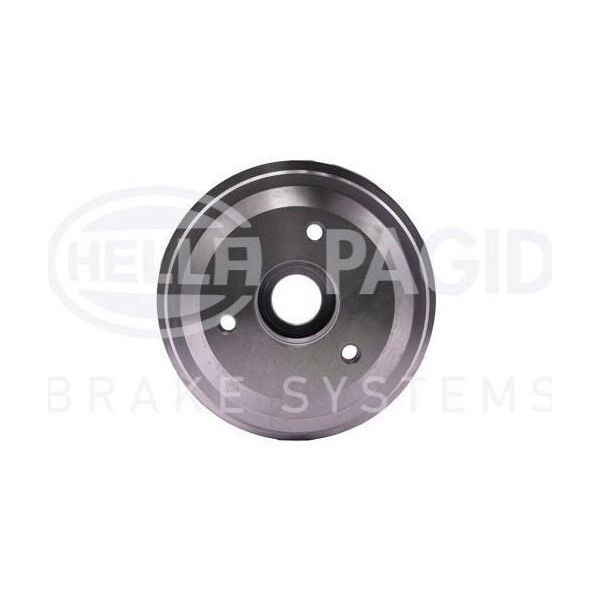 Hella 8DT 355 300-051 - Oe 424733 Tamburo Del Freno Con Mozzo Ruota Per Saxo, 106 Ii-image