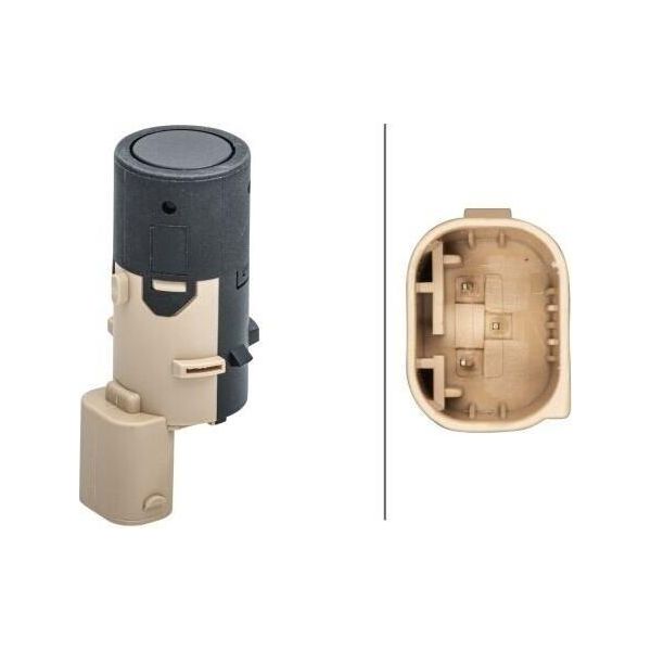 Hella 6PX 358 141-581 - Sensore Di Parcheggio Oe 9649186580 Per Scudo-image