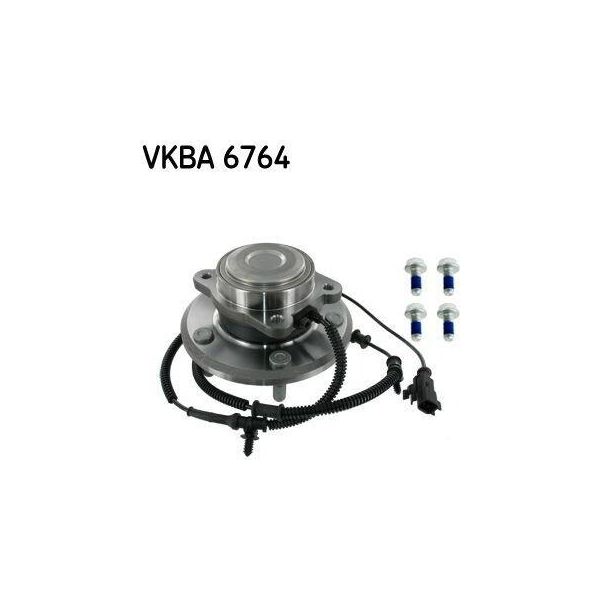 Skf Vkba 6764 - Oe 4721 762AB Set Di Cuscinetti Ruota Per Voyager V (Rt)-image