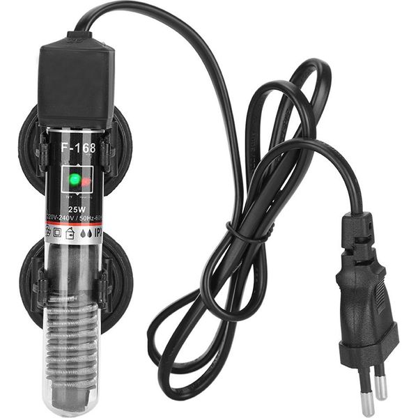 25W Pesci Serbatoio Riscaldatore Acquario Anti - Esplosione Temperatura Costante-image