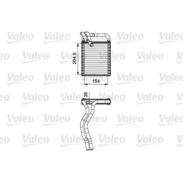 Valeo 812441 - Oe 97138 2L000 Scambiatore Di Calore, Riscaldatore Per I30 (Fd), I30 (Gd)-image