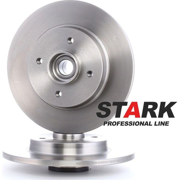 Stark SKBD-0022850 - Oe 1619238880 Disco Freno, Asse Posteriore Per Berlingo, C4 G-Picasso I (Ua), C4 Ii (Nc), C4 Picasso I (Ud), DS4, DS5, DS4 (Nx), DS5 (Kf), 3008 (0U), 308 I, 308 Sw I, 5008 I, Partner, Partner Tepee-image