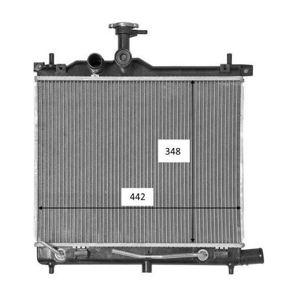 Nrf 58460 - Oe 253100X170 Radiatore, Raffreddamento Motore Per I10 (Pa)-image