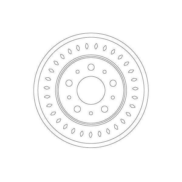 Trw DF6925S - Disco Freno Oe 16 124 358 80 Per Jumper, Ducato, Boxer-image