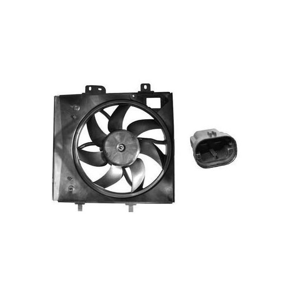 Van Wezel 4029746 - Ventola Radiatore Oe 1253P8 Per C2 (Jm), C3 I (Fc, Fn), C3 Pluriel (Hb), 207 (Wa, Wc), 207 Cc (Wd), 207 Sw (Wk)-image
