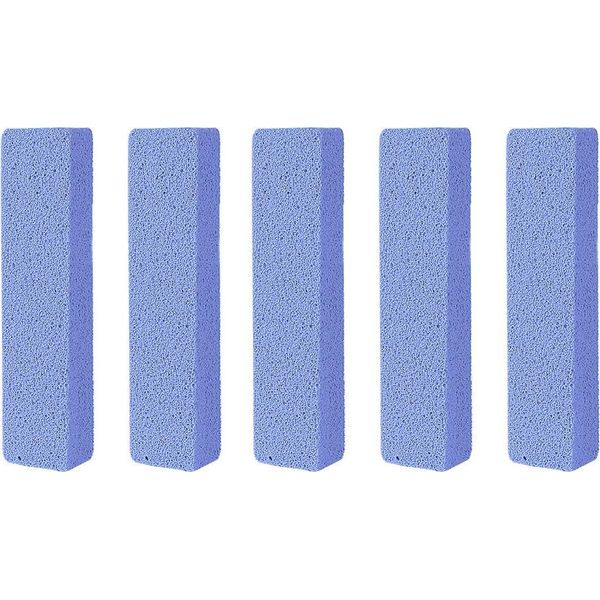 Inf Set Da 5 Pietre Pomice In Vetro Spugna Per La Cura Dei Piedi Blu-image