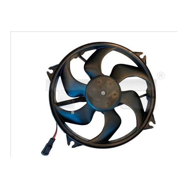 Tyc 805-0011 Ventola Radiatore Oe 1253H0 Compatibile Con C2, C3, C4, DS3, 1007, 2008, 207, 208, 308-image