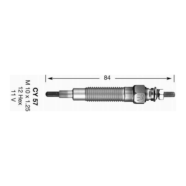 Ngk 4994 - Oe 36710 42500 Candeletta Per Galloper Ii (JK-01), Terracan (Hp)-image
