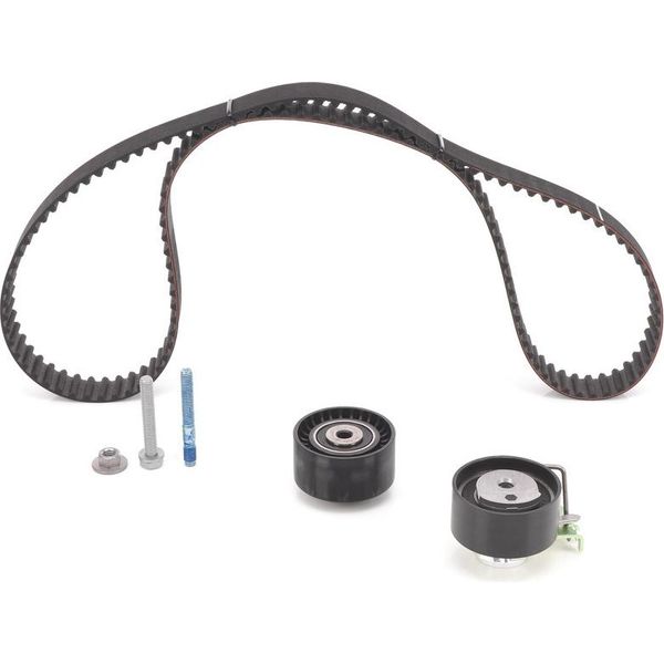 Bosch 1 987 948 212 - Set Di Cinghie Dentate Oe 0831 L4 Per C2 (Jm), C3 I (Fc, Fn), C4 (La), C4 I (Lc), 1007 (Km), 206 (2A/C), 206 Sw (2E/K), 307, 307 Sw (3H)-image