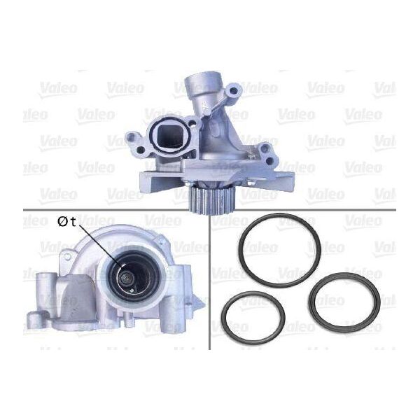 Valeo 506918 - Oe PA10233 Wasserpumpe FüR Xsara, Jumpy (B), Jumpy (VF7), Jumpy (U6U), C8 (Ea, Eb), C5 Iii (Rw), C5 Iii (Rd), C5 Ii (Re), C5 Ii (Rc), C5 I (De), C5 I (Dc), C4 Picasso I (Ud), C4 I (Lc), C4 G-Picasso I (Ua), C4 (La), Ulysse, Scudo, Expert Tepee (VF3X), Expert (Vf), Expert (222), Expert (224), 807 (Eb), 607 (9D, 9U), 407 Sw (6D, 6E), 407, 406, 308 I, 307 Sw (3H), 307 Cc (3B), 307, 206-image