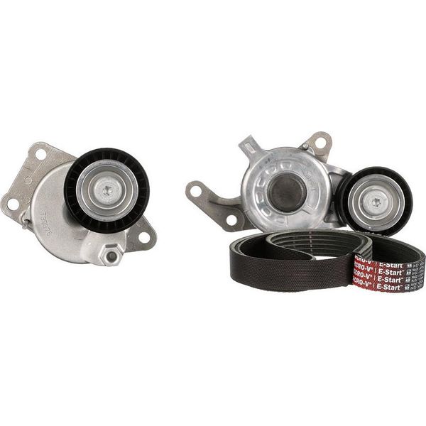 Gates K016PK1073EST Set Di Cinghie Trapezoidali Dentate Oe 16116086 Compatibile Con C4, C5, DS4, DS5, Jumpy, Spacetourer, Vivaro, Zafira, 3008, 308, 5008, 508, Expert, Traveller, Proace-image