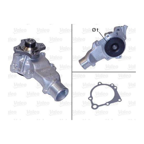 Valeo 506795 - Pompa Dell'acqua Oe 5012366AD Per Wrangler Ii (Tj), Grand Cherokee Ii (Wg, Wj), Cherokee (Xj)-image