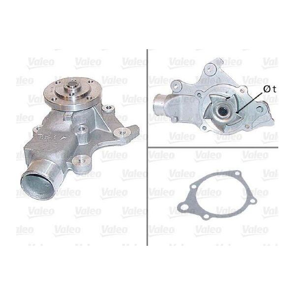 Valeo 506446 - Pompa Dell'acqua Oe PA10069 Per Wrangler Ii (Tj), Wrangler I (Sj, Yj), Grand Cherokee Ii (Wg, Wj), Cherokee (Xj)-image
