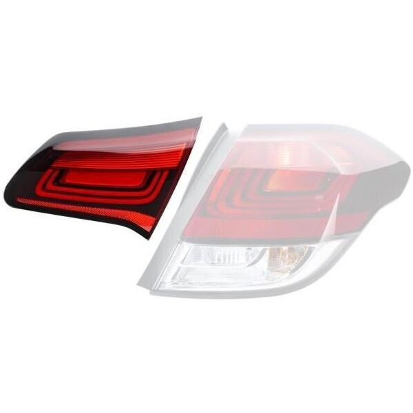 Hella 2XX 354 833-021 - Oe 9808624780 Luce Combinata Posteriore, Destra, Parte Interna Per C4 Ii (Nc)-image