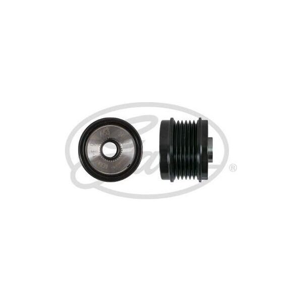 Gates OAP7252 Alternatore A Ruota Libera Oe 1622780280 Compatibile Con Proace, Traveller, Rifter, Partner, Expert, 508, 5008, 308, 301, 3008, 208, 2008, Spacetourer, Jumpy, C4, DS5, DS4, DS3, C3, C-Elysee, Berlingo-image