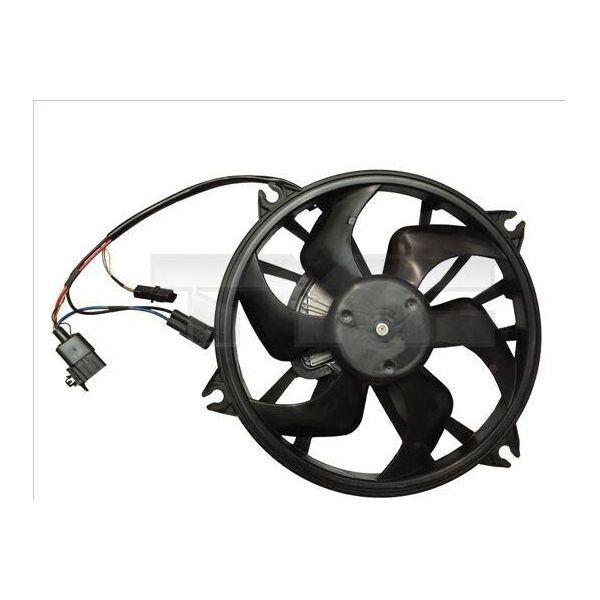 Tyc 826-0008 - Ventola Radiatore Oe 1253E3 Per C5 Ii (Re), C5 Ii (Rc), 407 Sw (6D, 6E), 407-image