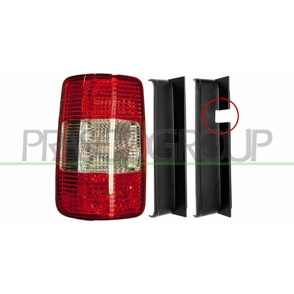 Prasco VG9044154 - Oe 2K0945095AA Lampada Combinata Posteriore, Sinistra Per Caddy Iii (2C, 2K)-image