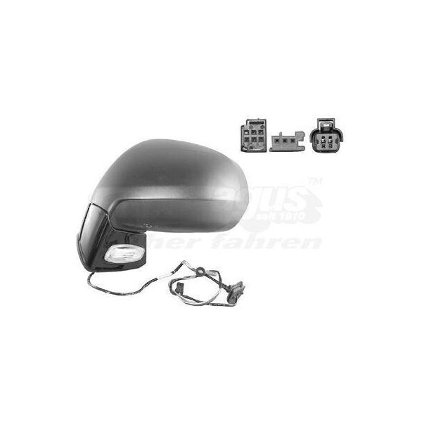 Van Wezel 0972807 - Specchio Esterno Oe 6325G5, Sinistro Per C4 Picasso I (Ud), C4 G-Picasso I (Ua)-image