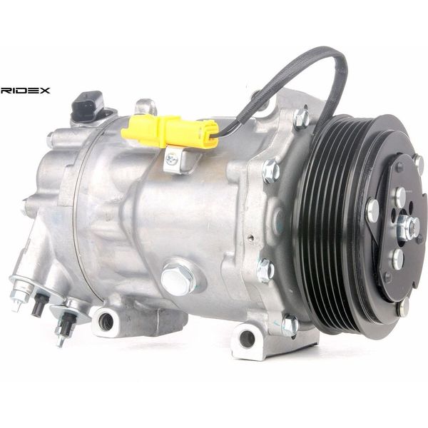 Ridex 447K0036 - Compressore Aria Condizionata Oe 6453 Tp Per Berlingo, C4 (La), C4 G-Picasso I (Ua), C4 G-Picasso Ii (Da, De), C4 I (Lc), C4 Picasso I (Ud), C5 Iii (Rd), C5 Iii (Rw), 3008 (0U), 307, 307 Cc (3B), 307 Sw (3H), 308 Cc (4B), 308 I, 308 Sw I, 5008 I, 508 (8D), 508 (8E), Partner, Partner Origin (G), Partner Tepee-image