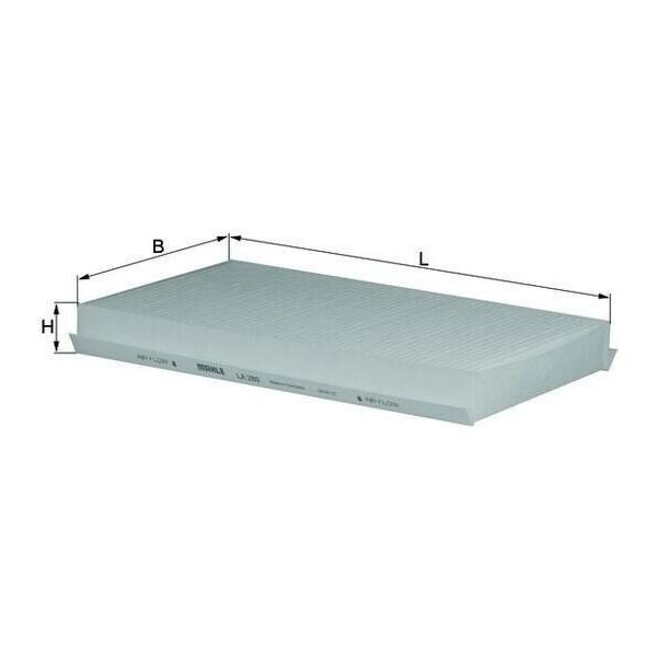 Mahle La 280 - Filtro Aria Abitacolo Oe JKR500010 Per Discovery Iii (L319), Discovery Iv (L319), Range Rover Sport (L320)-image