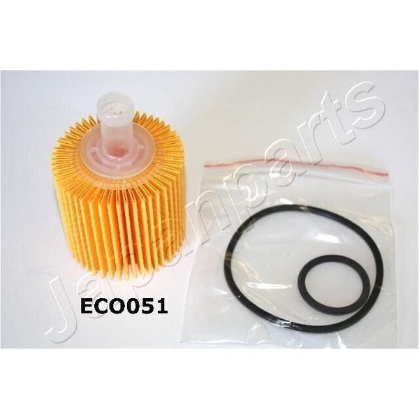 Japanparts FO-ECO051 Filtro Olio Oe 04152B1010 Compatibile Con Yaris, Verso, Urban Cruiser, Rav 4, Prius, Iq, C-HR, Avensis, Auris, Ct-image