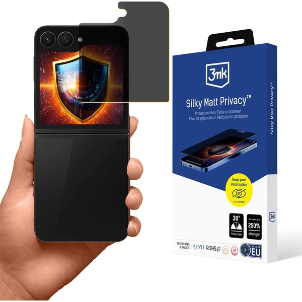 Samsung Galaxy Z Flip 6 / 7 Fe - 3Mk Silky Matt Privacy-image