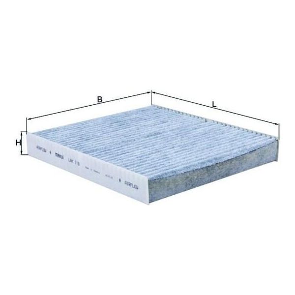 Mahle Lak 119 - Filtro Aria Abitacolo Oe 8713930100 Per Gs (L1), Is Iii (E3), Rc (C1), Almera (B10), Almera Ii (N16), Almera Tino (V10), Primera (P12)-image
