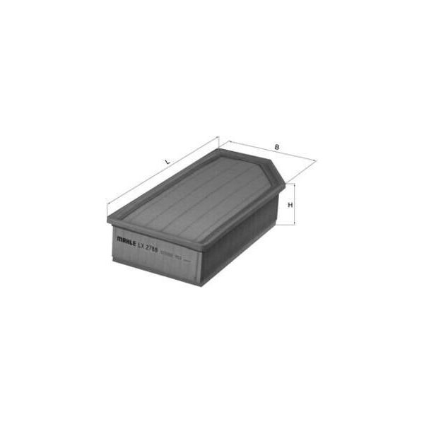 Filtro Aria Mahle Lx 2788 Adatto Per Peugeot 407 Sw (6E) Cartuccia Filtrante-image