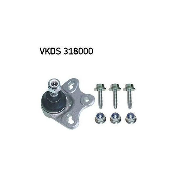 Skf Vkds 318000 - Oe A 168 333 01 27 Giunto Sferico Per Classe A (W168)-image