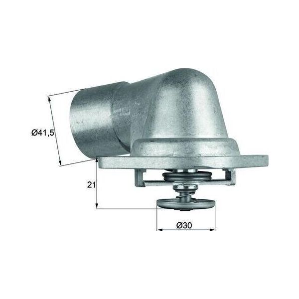 Mahle Ti 46 92D - Oe 24 420 652 KüHlwasserthermostat FüR R56, Signum (Z03), Sintra (Apv), Vectra B (J96), Vectra C (Z02), Safrane I (B54)-image