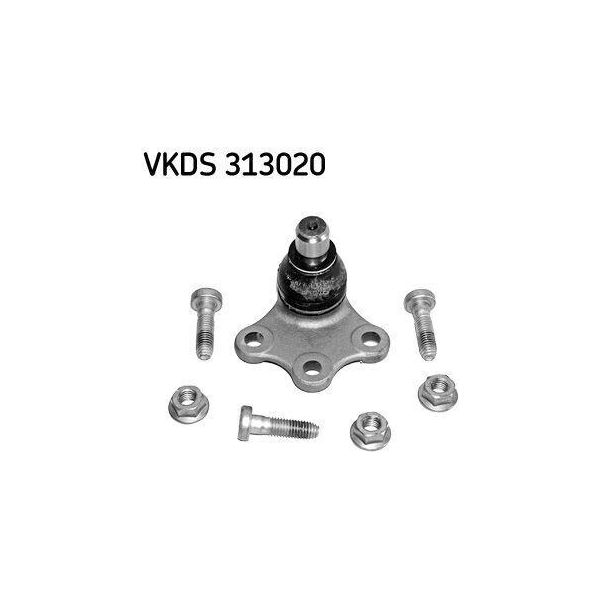 Skf Vkds 313020 - Oe 3640 77 Giunto Sferico Per C-Elysee (Dd), C3 Ii (Sc), C3 Iii (Sx), C4 Cactus, DS3, DS4 (Nx), 208 I (Ca, Cc), 301, 2008 I (Cu)-image
