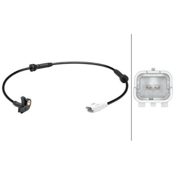 Hella 6PU 012 679-181 - Sensore Abs Oe 4545E7 Per Berlingo, C4 G-Picasso I (Ua), C4 Picasso I (Ud), Partner, Partner Tepee-image