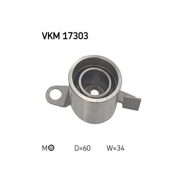 Skf Vkm 17303 - Puleggia Tenditore Oe Lhp 100840, Cinghia Di Distribuzione Per Freelander (L314)-image