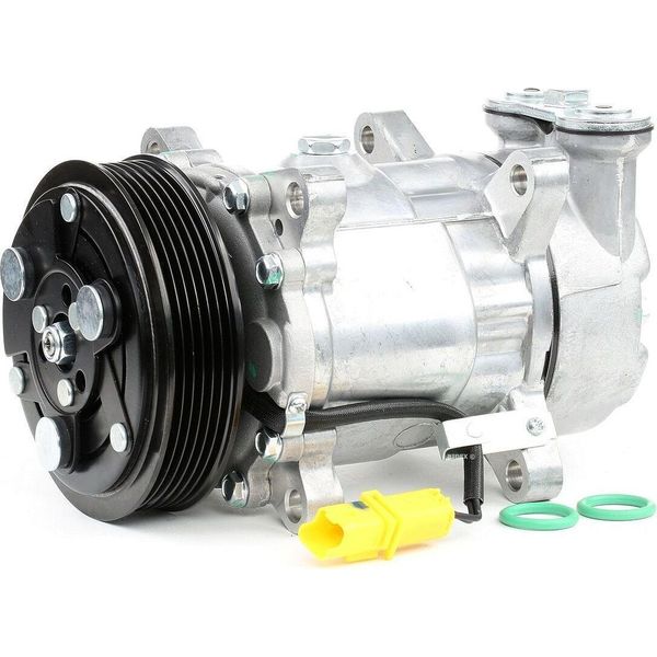 Ridex 447K0177 - Compressore Aria Condizionata Oe 6453 Cn Per Xsara, Saxo, 106 Ii, 206 Cc (2D), 206 (2A/C), 206 (2E/K), 206 Sw (2E/K), 206 Van-image