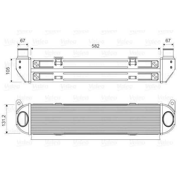 Valeo 818359 - Intercooler Oe PML500010 Per Discovery Iii (L319), Discovery Iv (L319)-image