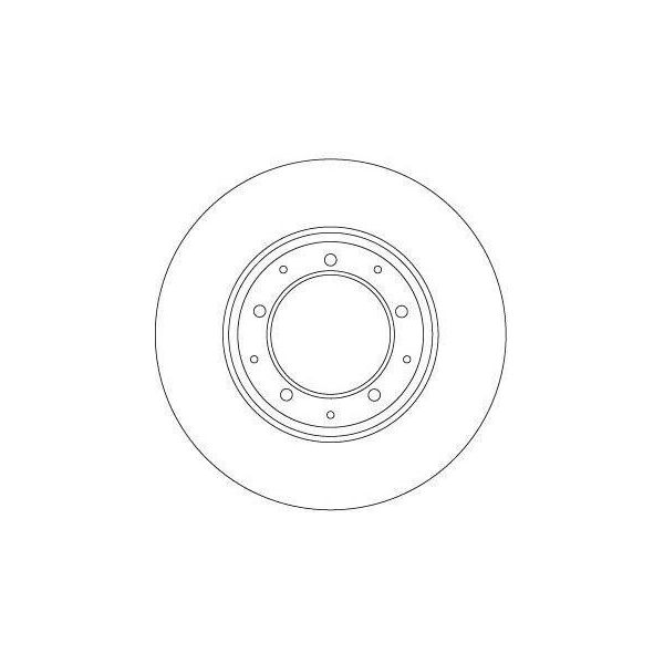 Trw DF6905 - Disco Freno Oe SDB100980 Per Defender (L316)-image