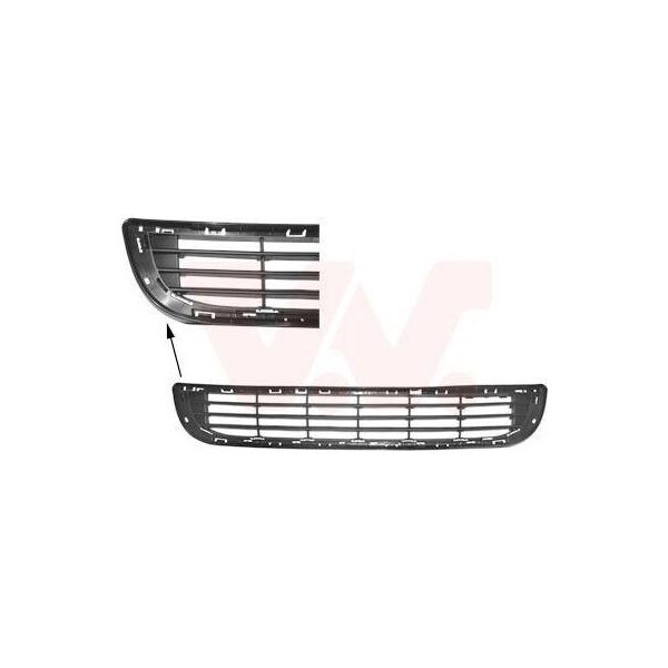 Van Wezel 0906590 - Oe 96 776 036 80 Griglia Di Ventilazione, Anteriore Per Berlingo, Partner Tepee, Partner-image