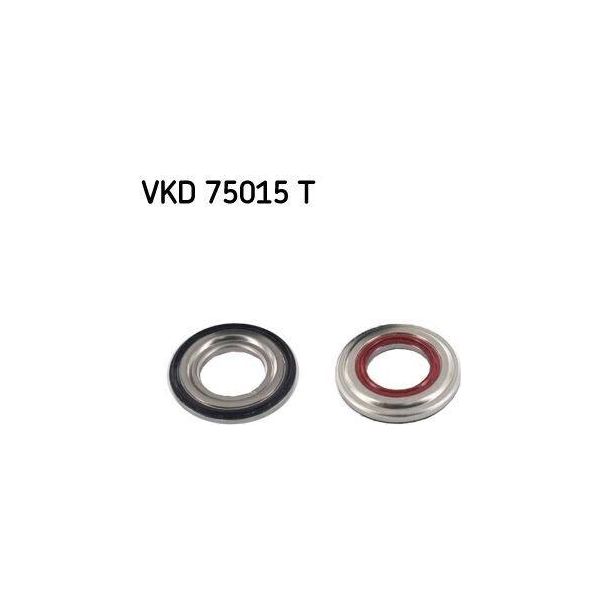 Skf Vkd 75015 T - Oe 90903 63014 Supporto Puntone Per Es (V6), Rx (L1), Rx (U3), Rx (MCU15), Avensis Verso (M2), Camry (V2), Camry (V3), Camry (V4), Camry (V5), Previa (R3)-image