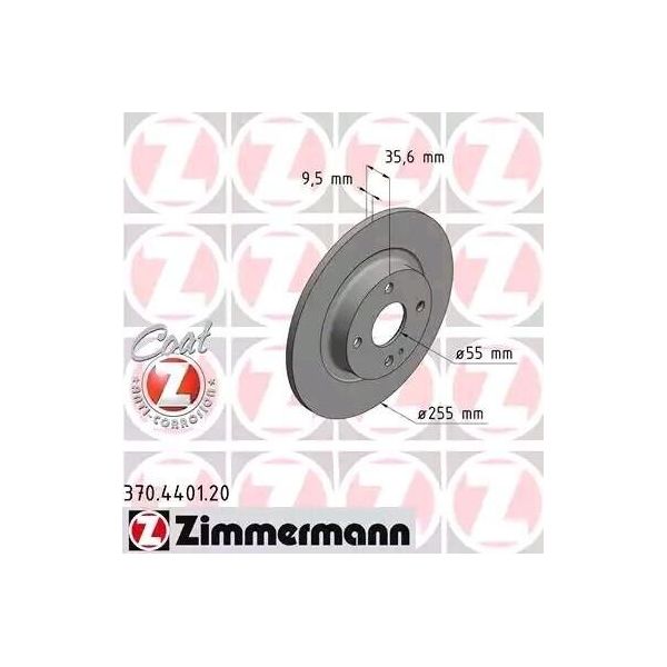 Zimmermann 370.4401.20 - Disco Freno Per MX-5 Iv (Nd)-image