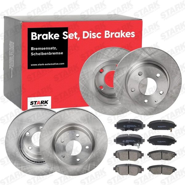 Stark SKBK-10991699 - Dischi E Pastiglie Freno Per 3 (Bm, Bn)-image