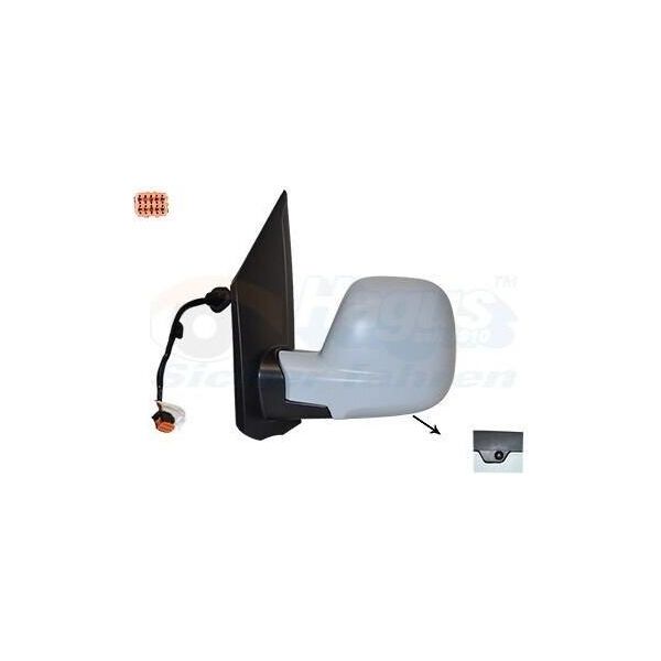 Van Wezel 0944817 - Oe 98087018XT Specchio Esterno, Sinistro Per Jumpy (V), Zafira Life, Vivaro C (K0), Traveller (V), Expert (V)-image