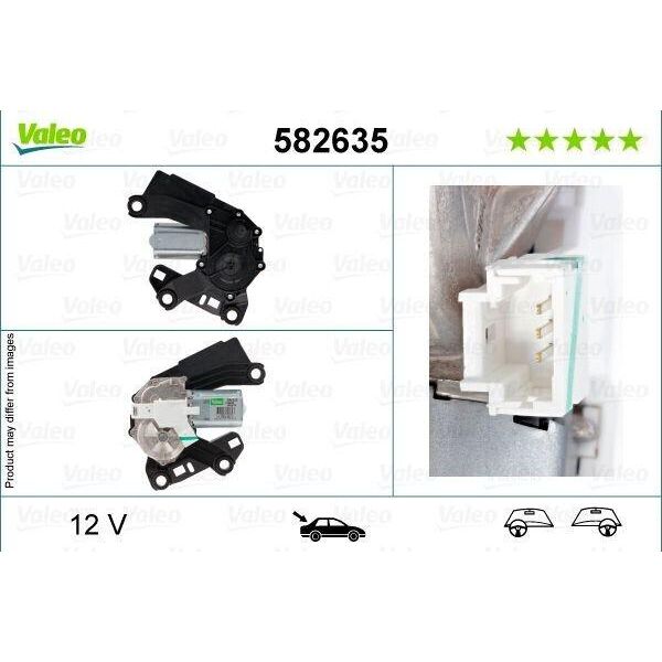 Valeo 582635 - Motore Tergicristallo Oe 6405 Gc, Posteriore Per Jumpy (VF7), Expert Tepee (VF3X), Expert (Vf)-image