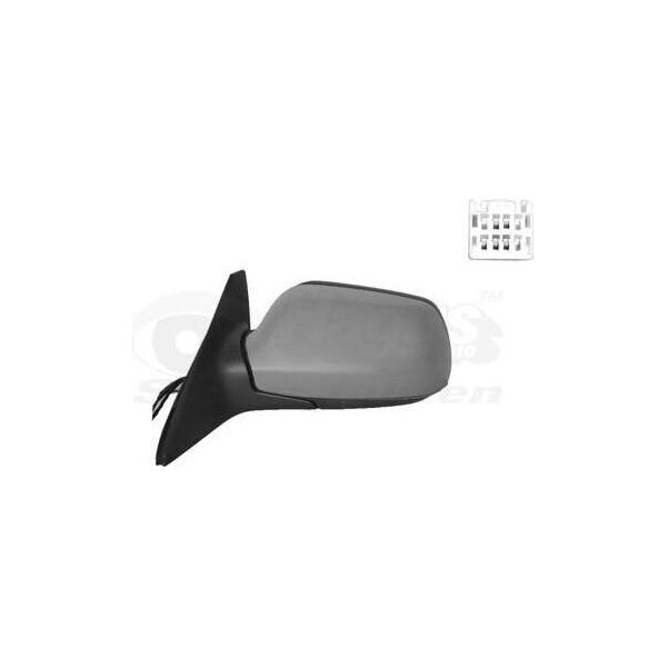 Van Wezel 2754807 Specchietto Retrovisore Esterno Sinistro Per Mazda 6 Station Wagon (Gy) Asferico Riscaldato Primerizzato-image