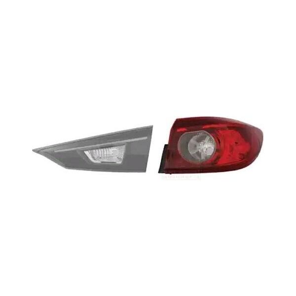 Van Wezel 2744932 - Oe B45A51150 Lampada Combinata Posteriore, Destra, Parte Esterna Per 3 (Bm, Bn)-image
