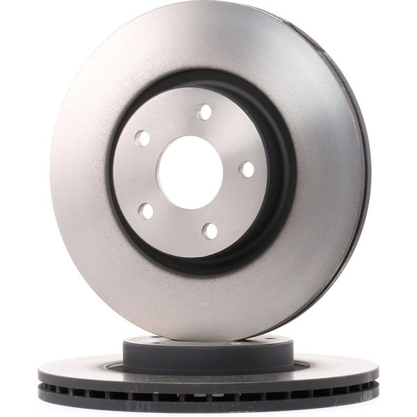 Disco Freno Trw DF4424 Oe 1223666 Compatibile Con C-Max, Focus, Kuga, Tourneo, Transit, C30, C70, S40, V40, V50-image