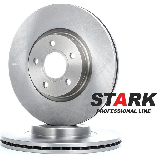 Stark SKBD-0020170 - Disco Freno Oe 1 469 083 Per C-Max, Focus C-Max (DM2), Focus Ii, Focus Iii, Grand C-Max, Kuga I, Kuga Ii, Tourneo Connect, Transit Connect, C30 (533), C70 Ii Cabriolet (542), S40 Ii (544), V40 (525, 526), V50 (545)-image