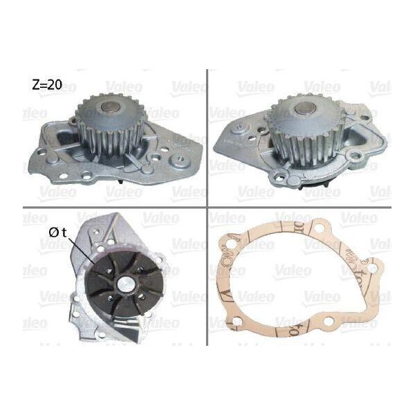 Valeo 506014 - Pompa Dell'acqua Oe PA5502 Per Zx (N2), 405 Ii, 306-image