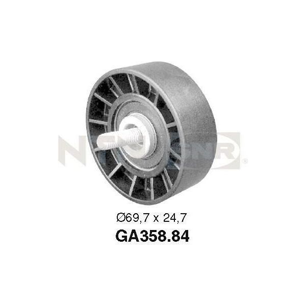 Snr GA358.84 - Puleggia Tenditore Oe 6453 Fl, Cinghia A V Per Ducato-image